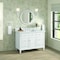 James Martin Vanities 48'' Single Vanity, Bright White w/ 3 CM Ethereal Noctis Quartz Top 424-V48-BW-3ENC - alternate 4